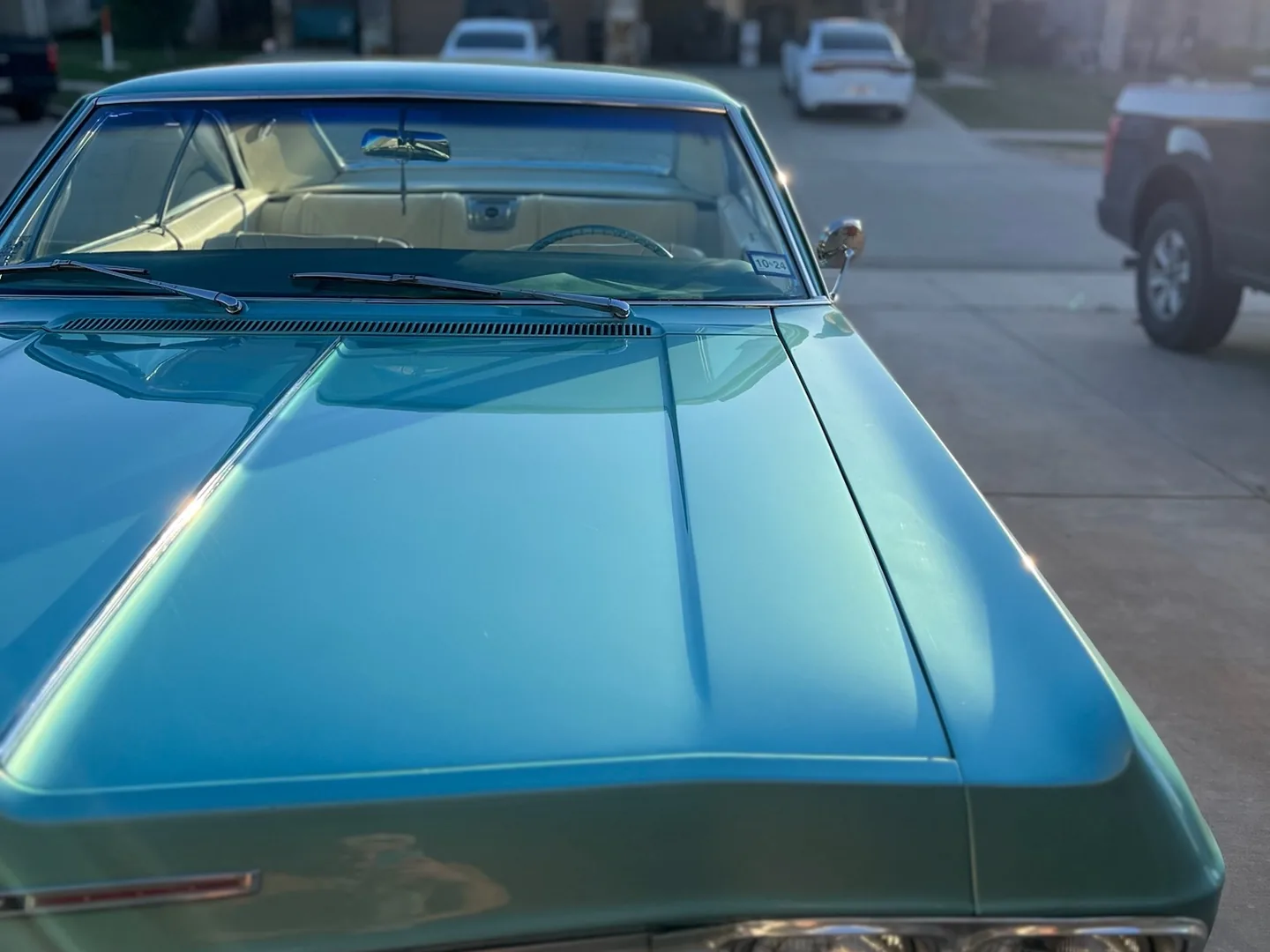 Classic Chevrolet after exterior detailing by Shelby's Detailing